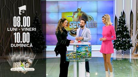 Super Neatza, 20 decembrie 2021. Provocarea 5 secunde: Cristina Strecopîtov vs. Ramona Olaru