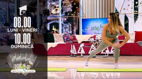 Super Neatza, 21 decembrie 2021. Fitness cu Diana Stejereanu