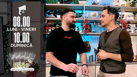 Super Neatza, 22 decembrie 2021. Cătălin Rizea gătește piept de rață cu piure de conopidă cu vanilie