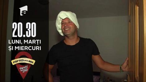 Poftiți pe la noi, 22 decembrie 2021.  Nea Marin le-a dat deșteptarea vedetelor. Cum a apărut dimineața Andrei Ștefănescu în pragul ușii