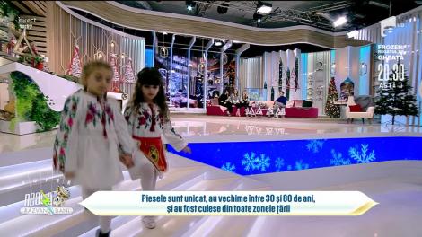 Super Neatza, 23 decembrie 2021. Stil de Succes by Ellida Toma: Georgiana Ioniță și Bianca Păduraru, colecție cu haine tradiționale unicat