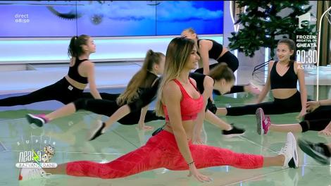 Super Neatza, 23 decembrie 2021. Fitness cu Diana Stejereanu. Antrenament full body