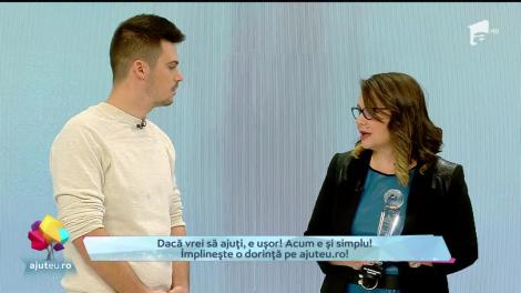 AjutEu, 24 decembrie 2021. Zborul l-a salvat din orfelinat pe Costin