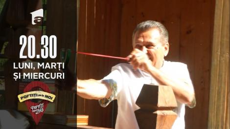 Poftiți pe la noi, 27 decembrie 2021. Nea Marin s-a dezlănțuit cu „unealta secretă” și sătenii au venit să vadă „bătălia”