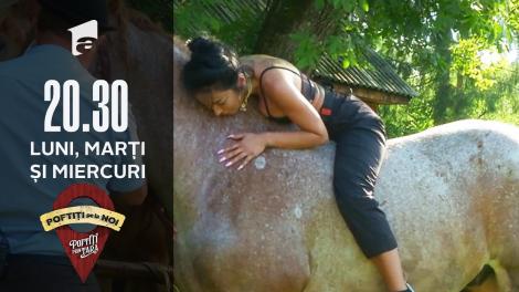 Poftiți pe la noi, 3 ianuarie 2022. Cum a reacționat Ruby când a văzut un cal