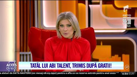 Acces Direct, 12 ianuarie 2022. Tatăl cântăreţului Abi Talent a fost reţinut de poliţiştii din Buzău