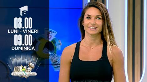 Super Neatza, 13 ianuarie 2022. Fitness cu Diana Stejereanu. Antrenament cu partener pentru coapse și brațe