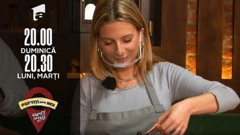Poftiți pe la noi, 17 ianuarie 2022. Vedetele au gătit la fierul de călcat și la placa de păr