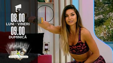 Super Neatza, 18 ianuarie 2022. Fitness cu Diana Stejereanu: Antrenament pentru mușchii fesieri, brațe și copase