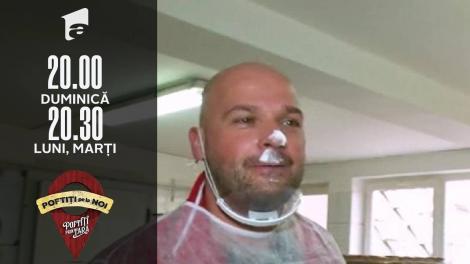 Poftiți pe la noi, 18 ianuarie 2022. Vedetele, bătaie cu frișcă la o cofetărie din Alba Iulia