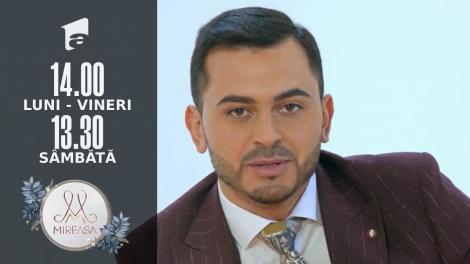 Mireasa Sezonul 5, 22 ianuarie 2022. Cine este Andrei Mihai Cica: Sunt o persoană modestă