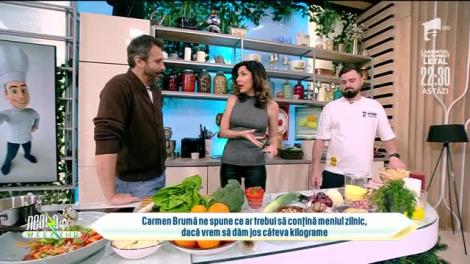 Neatza de Weekend, 23 ianuarie 2022. Carmen Brumă ne spune ce ar trebui să conțină meniul zilnic