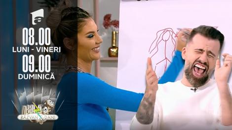 Super Neatza, 25 ianuarie 2022. Jocul ”Proverbe și desene”, cu Cezar Ouatu și Francesca