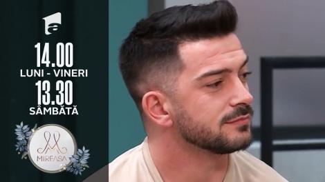 Mireasa Sezonul 5, 28 ianuarie 2022. Perneș: Vreau să le cunosc pe Sabrina și Alexandra
