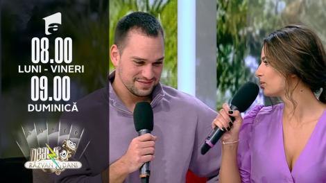 Super Neatza, 3 februarie 2022. Oana Mosneagu și Vlad Gherman au răspuns curiozităților fanilor: În serial ne sărutăm adevărat