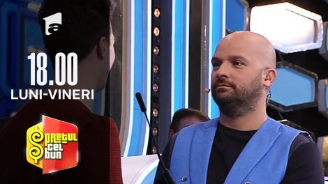 Preţul cel bun sezonul 2, 4 februarie 2022. Marius a câștigat o tabletă, o bandă de alergat și un laptop