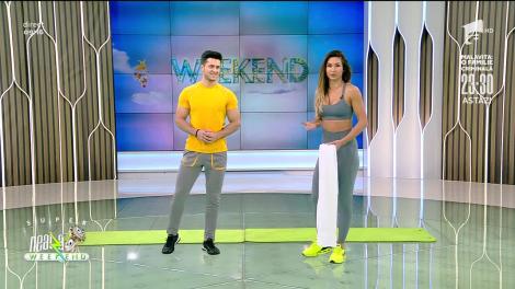 Super Neatza, 6 februarie 2022. Fitness cu Diana Stejereanu: Antrenament pentru bărbați