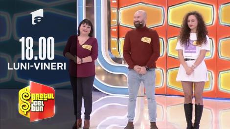 Preţul cel bun sezonul 2, 7 februarie 2022. Ionuţ a câștigat o vacanță în Tenerife