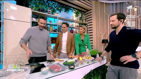 Super Neatza, 8 februarie 2022. Rețeta lui chef Nicolai Tand: Saltimbocca de vițel