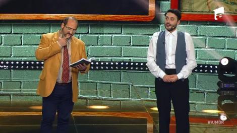 iUmor Sezonul 12, 11 februarie 2022. Cristi Toma si Andrei Vasilescu, o scenetă în care elementul principal a fost castravetele!