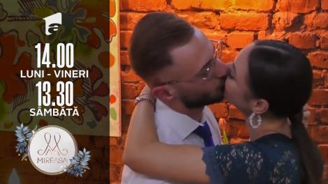 Gala Mireasa Sezonul 5, 12 februarie 2022. Alexandra si Aron, o cina romantica doar pentru el!
