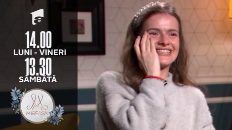 Mireasa Sezonul 5, 14 februarie 2022. Cu ce gânduri a părăsit competiția, Inimioara?