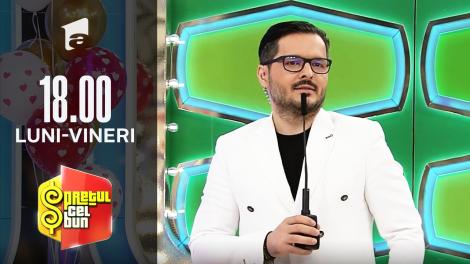 Preţul cel bun sezonul 2, 14 februarie 2022. Dănăilă câștigă un set dinning pentru patru persoane