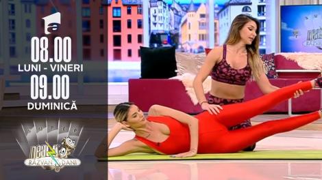 Super Neatza, 15 februarie 2022. Fitness cu Diana Stejereanu: Antrenament de incepatori