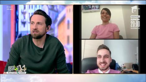 Super Neatza, 16 februarie 2022. Campania Îndrăgostește-te: Bianca și Cătălin Hutusoru au dat testul iubirii