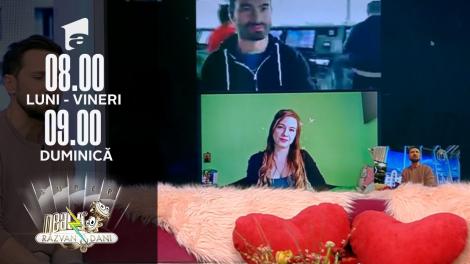 Super Neatza, 17 februarie 2022. Continuă campania Îndrăgostește-te la Super Neatza! Nina și Cătălin Creangă au dat testul iubirii