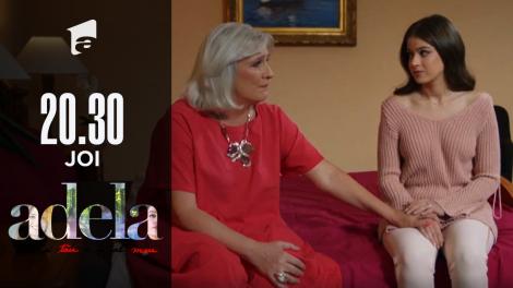 Adela sezonul 3, episodul 8, 17 februarie 2022. Adela vrea ca bunica ei să lupte cu boala: O să ai un strănepot!