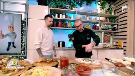 Super Neatza, 17 februarie 2022. Chef Radu Darie gătește noi feluri de pizza