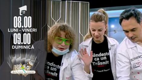 Super Neatza, 18 februarie 2022. Un nou experiment marca Profesorii Trăsniți! Cum să faci baloane din gheață carbonică