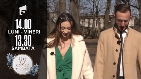 Mireasa Sezonul 5, 18 februarie 2022. Alexandra și Aron, o întâlnire romantică într-un cadru de poveste!