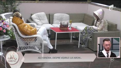 Mireasa Sezonul 5, 21 februarie 2022. Alexandra, foarte deranjată de atitudinea lui Aron: Nu accept!