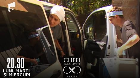Chefi fără limite, 22 februarie 2022. Concurenții au trecut prin tensiuni mari în urma unui accident de mașină