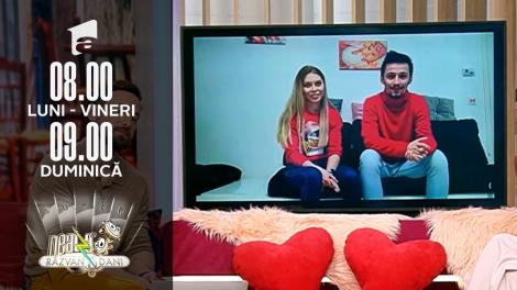 Super Neatza, 22 februarie 2022. Campania &Icirc;ndrăgostește-te la Super Neatza!: Andreea și Radu au dat testul iubirii