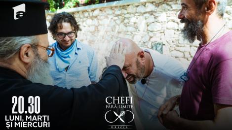 Chefi fără limite, 28 februarie 2022. Ce a făcut un preot lui Florin Dumitrescu, pe străzile din Lesbos