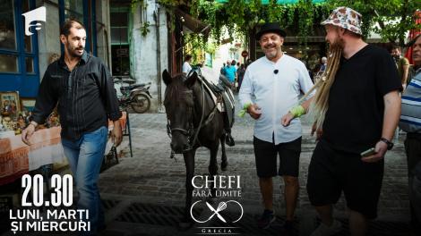 Chefi fără limite, 28 februarie 2022. De ce se teme Florin Dumitrescu de cai. Măgarul nărăvaș a dat bătăi de cap pentru Becky și Tanya