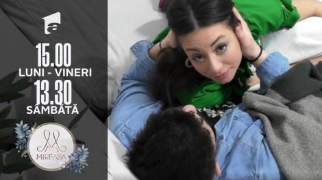 Mireasa Sezonul 5, 28 februarie 2022. Cosmin și Alexandra, primul lor sărut oficial!
