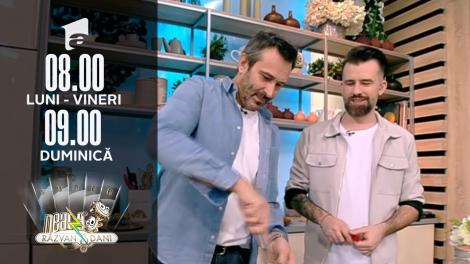 Super Neatza, 2 martie 2022. Rețetele lui chef Nicolai Tand: ciorbă de perișoare și prăjitură cu alune americane