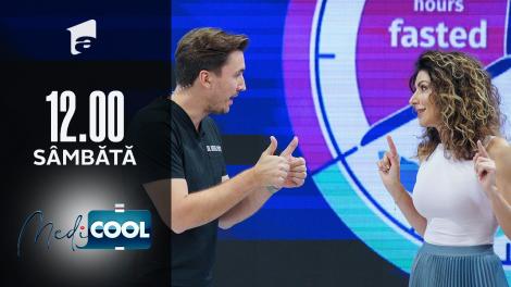 Medicool sezonul 2, 5 martie 2022. Intermitent fasting, un protocol alimentar ce poate fi integrat într-un program de slăbire