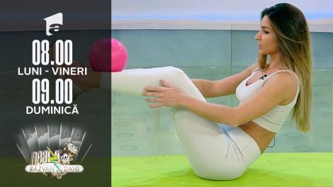 Super Neatza, 6 martie 2022. Fitness cu Diana Stejereanu: Antrenament artistic alături de două gimnaste