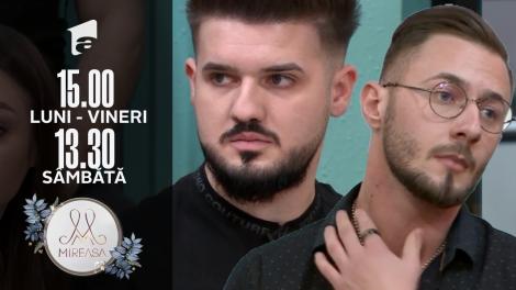Mireasa Sezonul 5, 7 martie 2022. Cosmin, eliminat din competiție