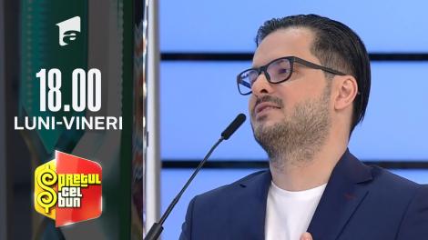 Preţul cel bun sezonul 2, 14 martie 2022. Viorel a câștigat o mașină de spălat rufe