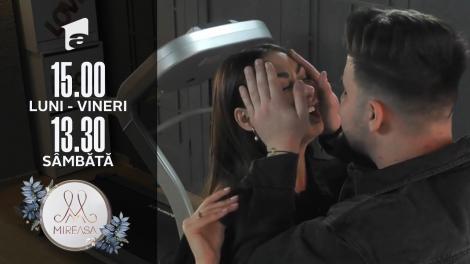 Mireasa Sezonul 5, 15 martie 2022. Sărutări și tachinări între Cosmin și Alexandra