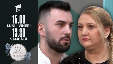 Mireasa Sezonul 5, 15 martie 2022. Perneș și Valentin sunt într-un război rece cu doamna Dana