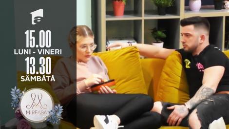 Mireasa Sezonul 5, 16 martie 2022. Perneș, o tentativă de împăcare cu Sabrina