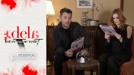 ”Adela - Tot ce nu se vede”, jocurile sunt făcute de Răzvan Fodor și  Anca Androne. Vezi cât au fost de creativi și amuzanți