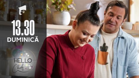 Hello Chef sezonul 3, 20 martie 2022. Daniel Buzdugan și Roxana Blenche au preparat ravioli cu sos de brânză